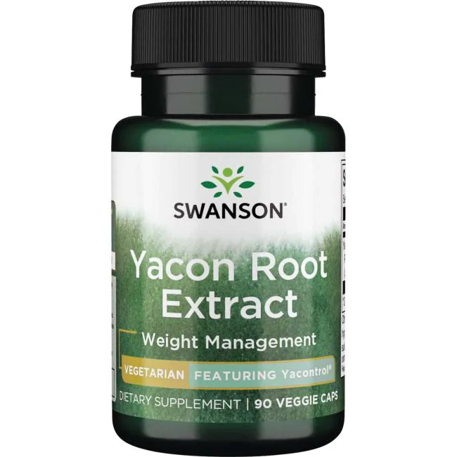 Swanson Yacontrol Yacon Root Extract 4:1, 100 mg 90 Veg Caps