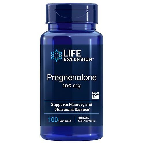 Life Extension Pregnenolone, 100 mg, 100 Capsules