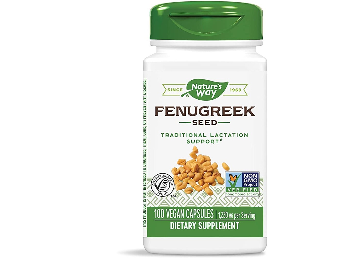 Fenugreek Seed, 610 mg, 100 Vegan Capsules