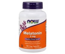 Now Foods, Melatonin, 3 mg, 180 Veg Capsules
