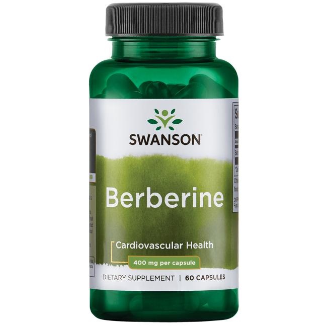 Swanson Berberine, 400 mg, 60 Caps