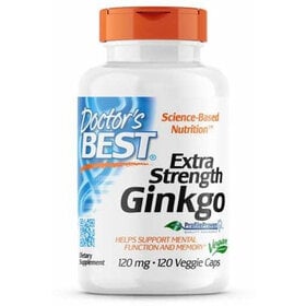 Doctor's Best Extra Strength Ginkgo, 120 mg