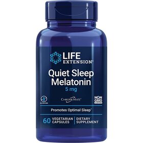 Life Extension Quiet Sleep, Melatonin, 5 mg