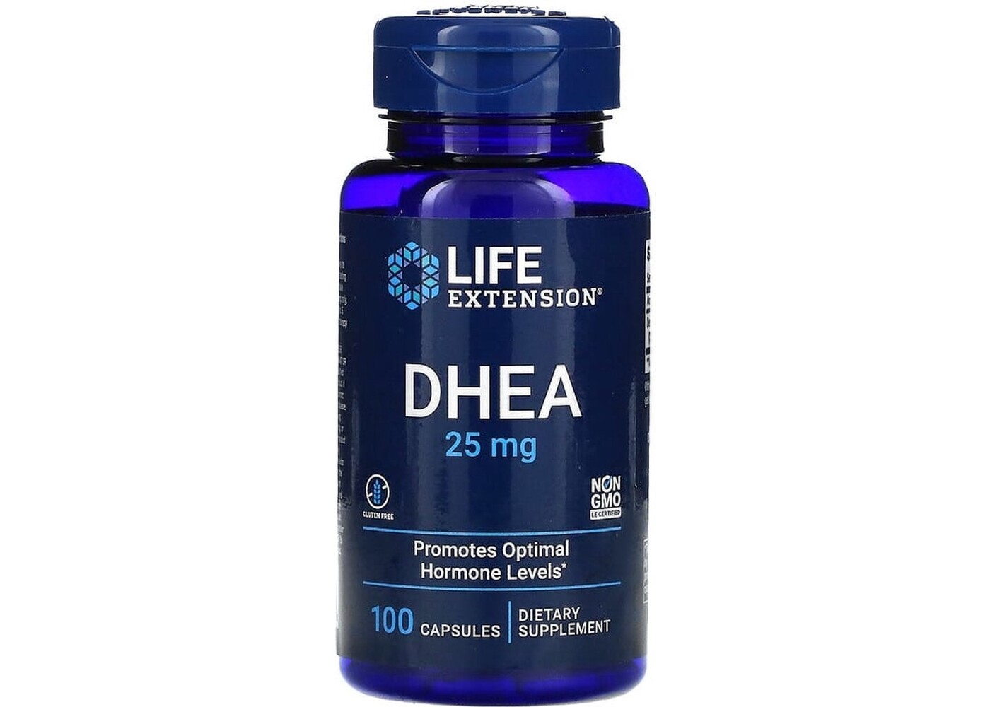 Life Extension DHEA, 25 mg, 100 capsules