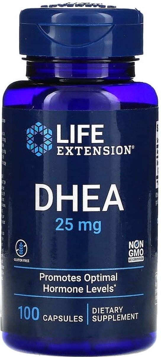 Life Extension DHEA, 25 mg, 100 capsules