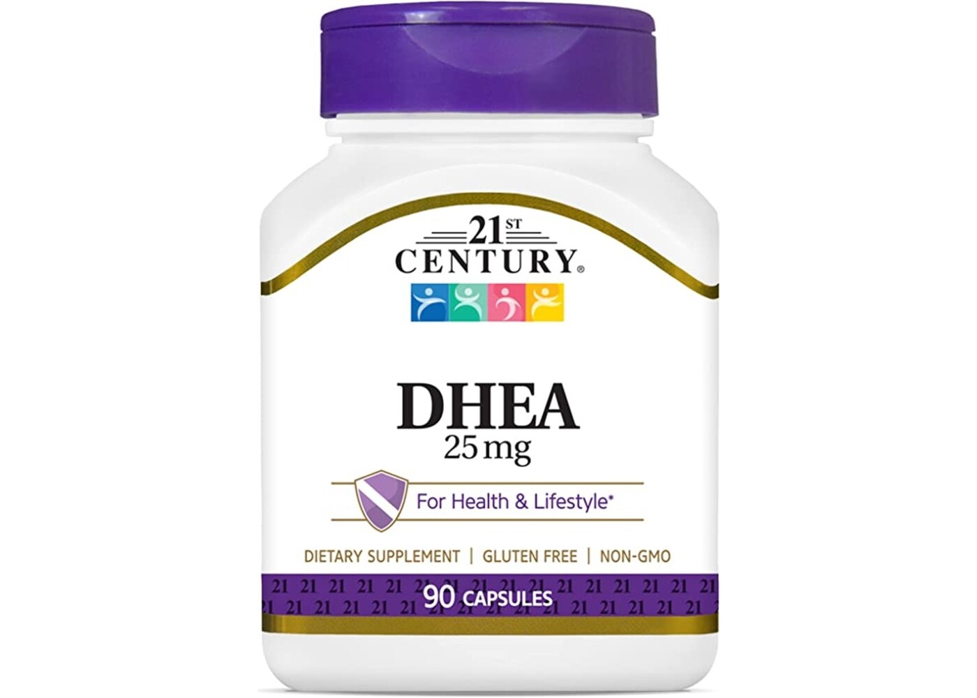 21st Century 3 PACK DHEA 25 mg , 120 caps (270 capsules)