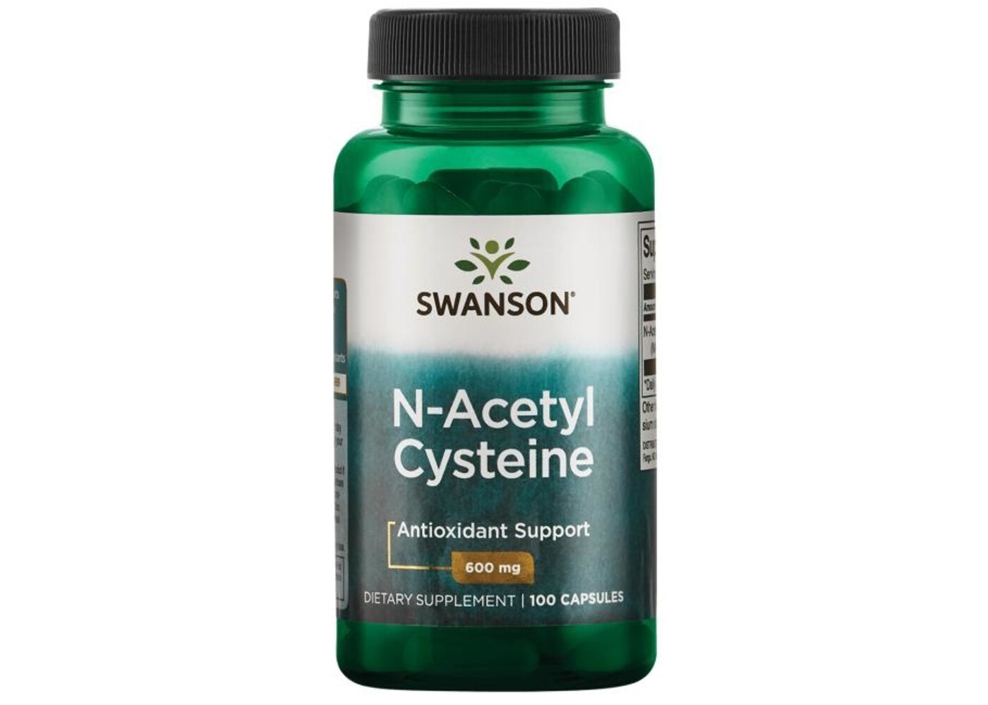 Swanson NAC N-Acetyl Cysteine, 600 mg 100 Caps