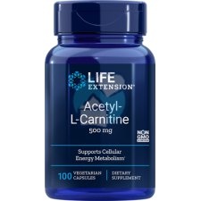 Life Extension Acetyl-L-Carnitine, 500 mg, 100 vegetarian capsules