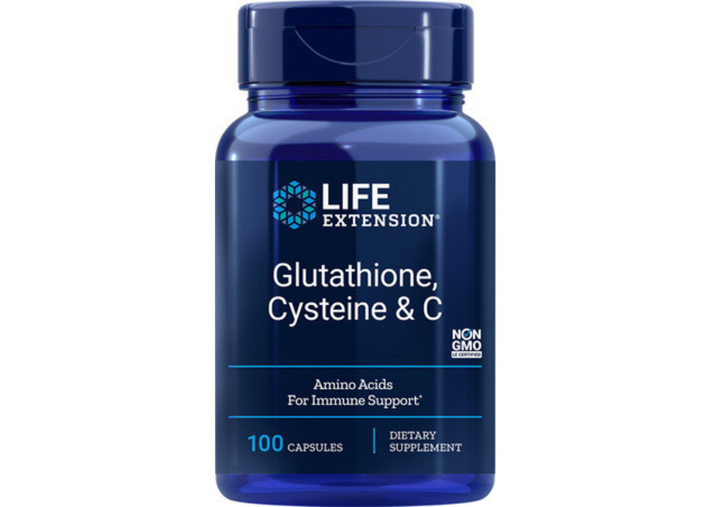 Life Extension Glutathione, Cysteine & C, 100 capsules