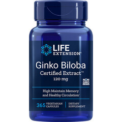 Life Extension Ginkgo Biloba Certified Extract™