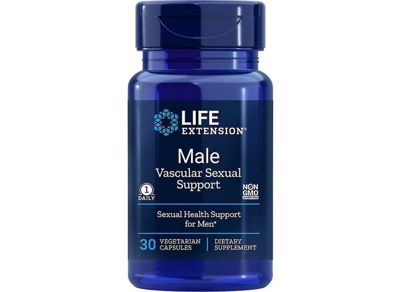 Life Extension Male Vascular Sexual Support, 30 vegetarian capsules