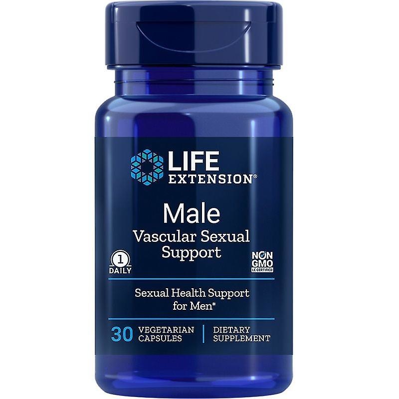 Life Extension Male Vascular Sexual Support, 30 vegetarian capsules