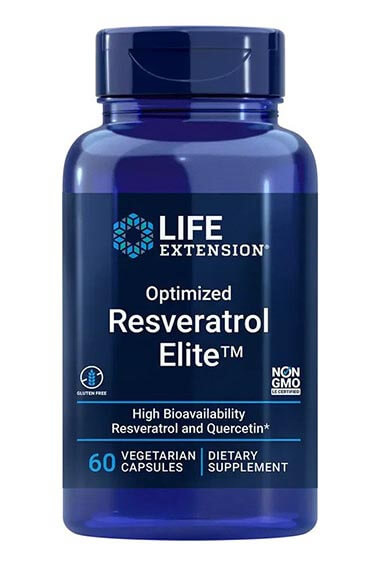 Life Extension Optimized Resveratrol, 60 vegetarian capsules