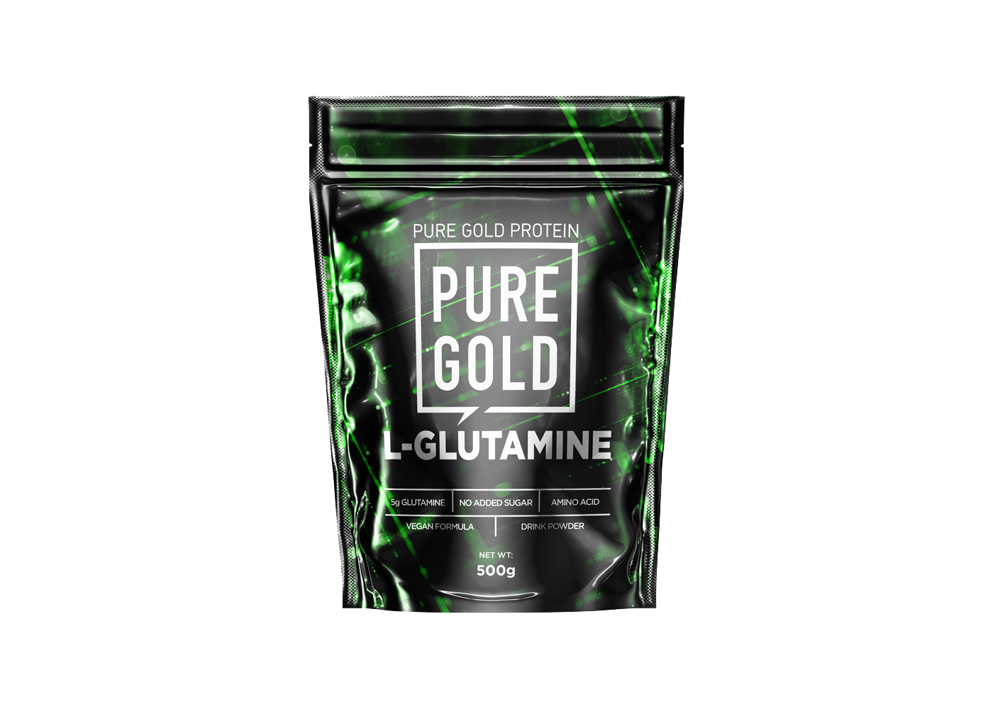 Pure Gold 100% L-Glutamine, 500g