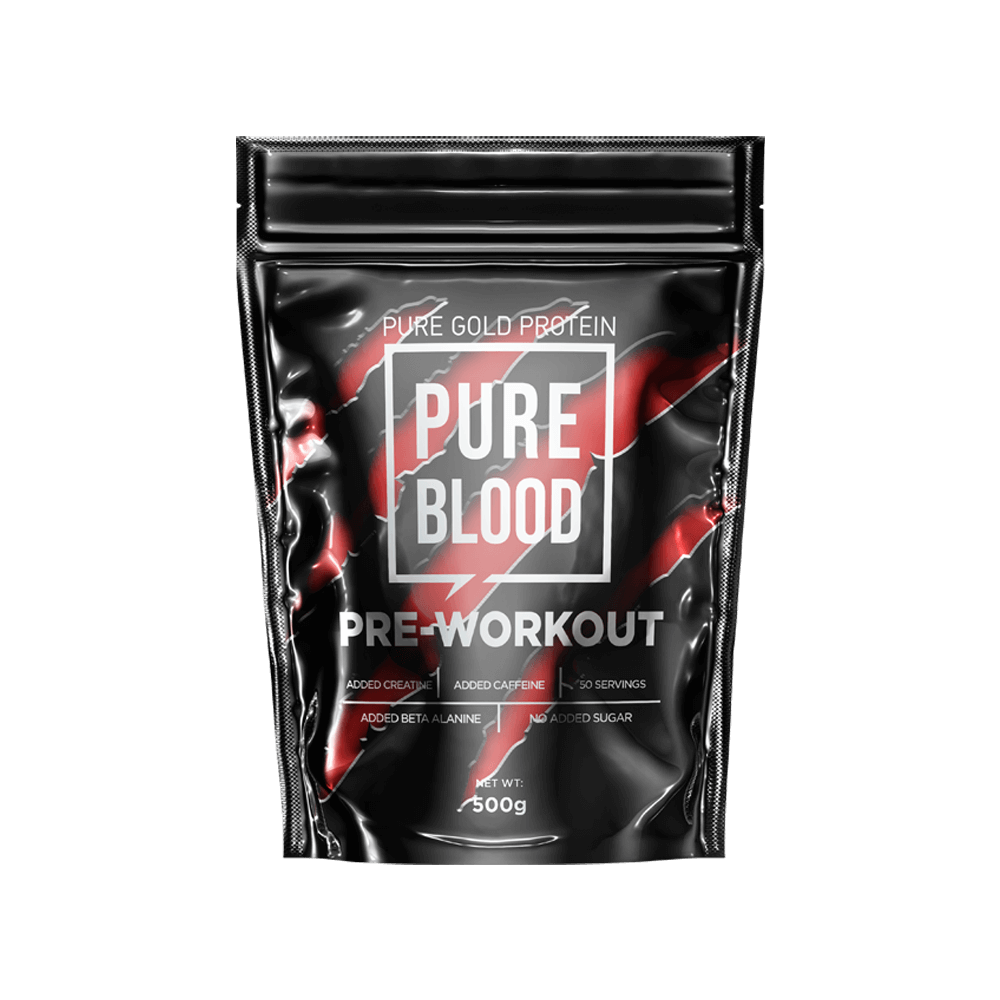 Pure Gold Pure Blood Pre-Workout 500g (Tutti Frutti)