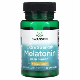 Swanson 3 PACK Melatonine 5 mg, 60 vege caps