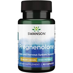 Swanson 3 PACK Super-Strength Pregnenolone, 25 mg