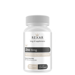 Rexar Zinco 15 mg (metionina)