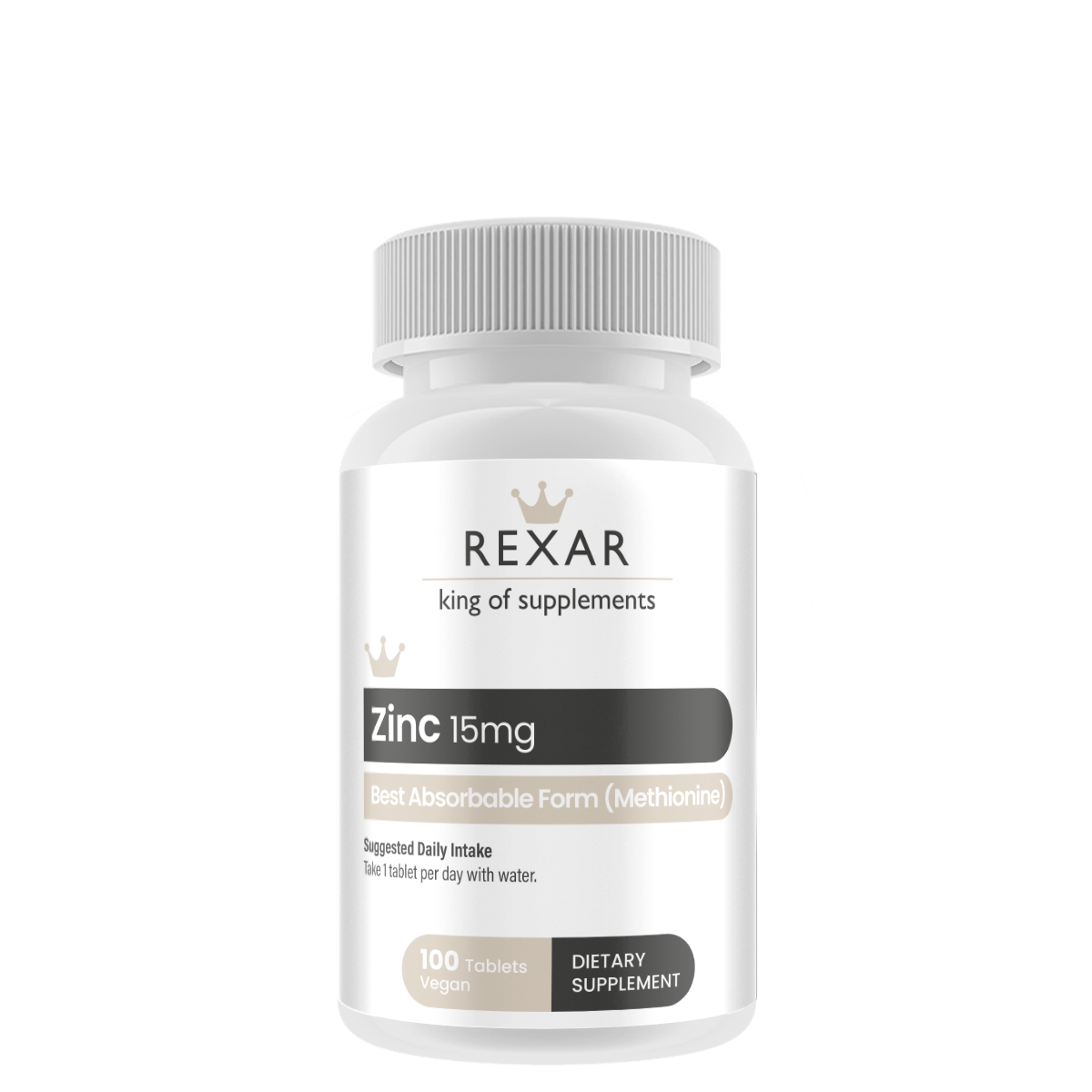 Rexar Zink 15 mg (metionin)