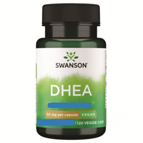Swanson Swanson DHEA 50 mg – 3-pak (360 kapsler)