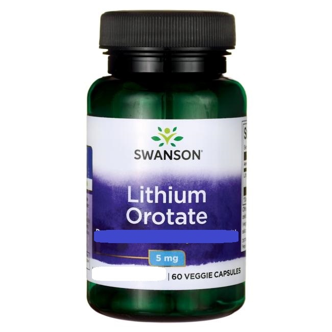 Swanson Pure lithium orotate with consistent formulation
