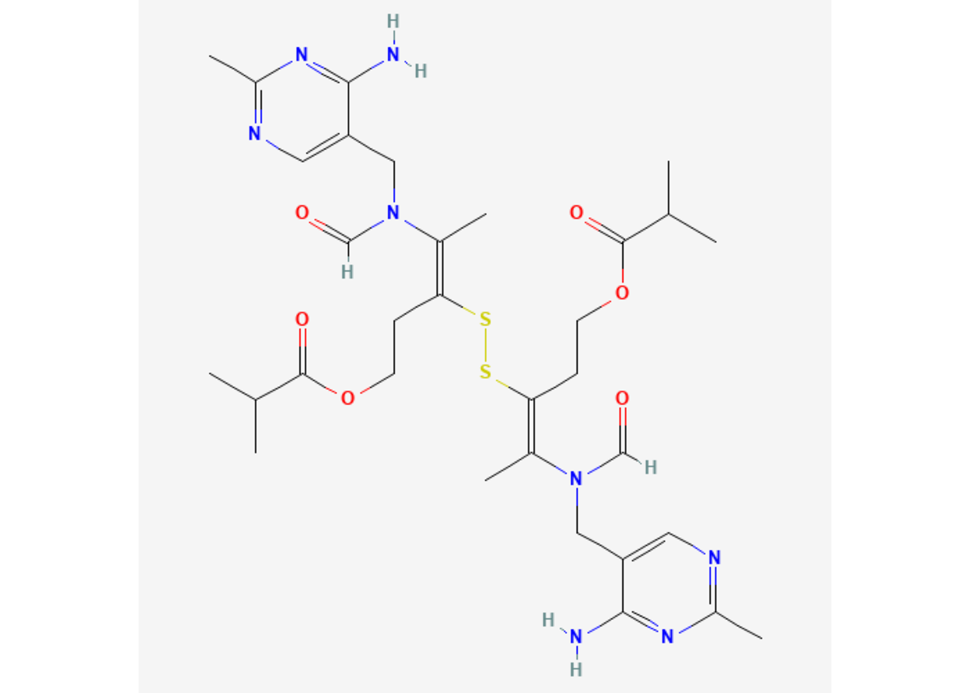Rexar Sulbutiamine, Thiamine disulfide derivative