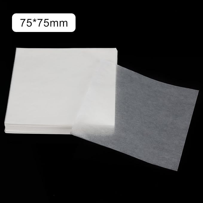 Rexar Weighing Paper for Laboratory Sample Handling – 75 × 75 mm (500 pcs)