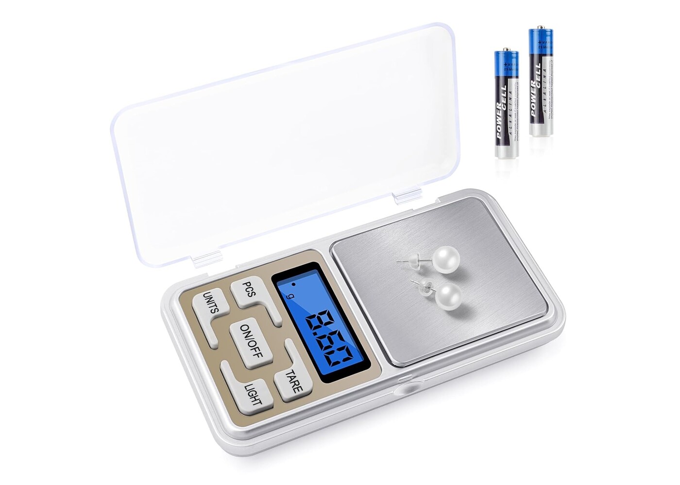 Rexar Digital Laboratory Balance for General Weighing Applications – 0.1 g / 500 g