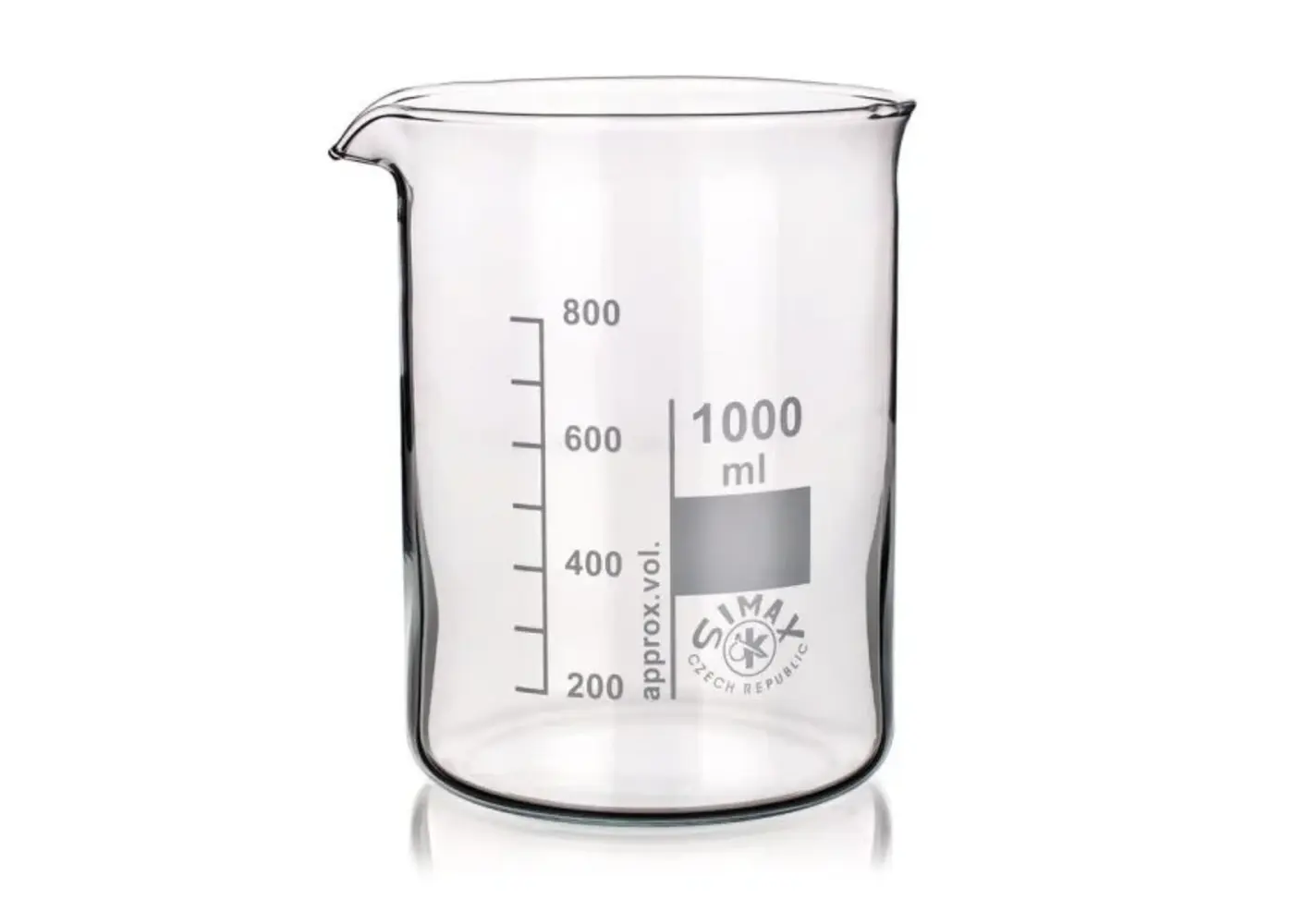 Rexar Becherglas 400 ml – Laborglas für analytische Anwendungen