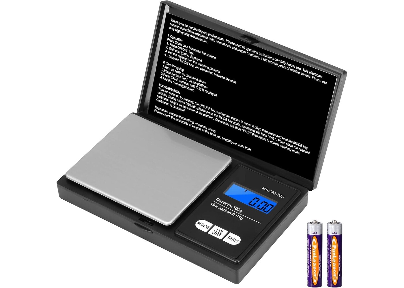 Rexar Digital Precision Scale – 0.01 g Laboratory Scale
