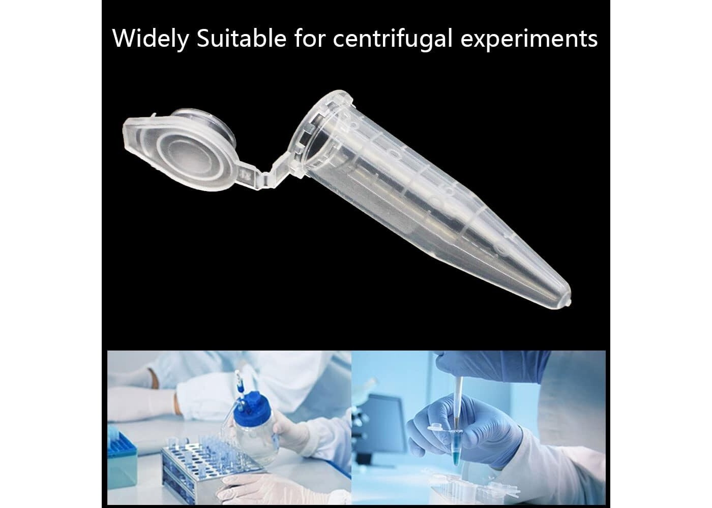Rexar Microcentrifuge Tubes – 2 ml Laboratory Tubes