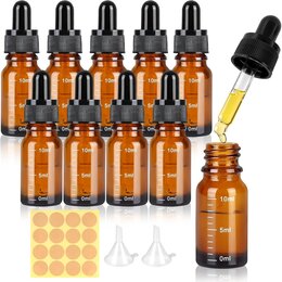 Rexar Glass Dropper Bottles