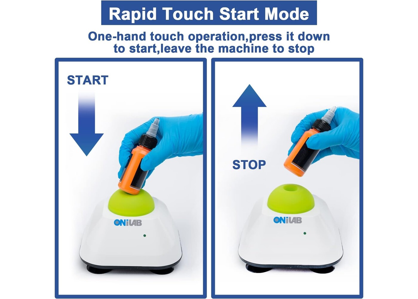 Rexar Laboratory Vortex Mixer – Touch Function Sample Mixer