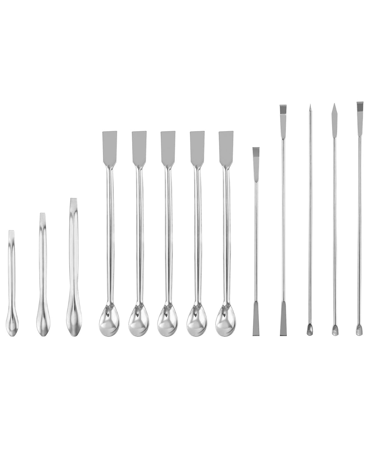 Rexar Laboratory Spatulas – Stainless Steel Sample Spatulas