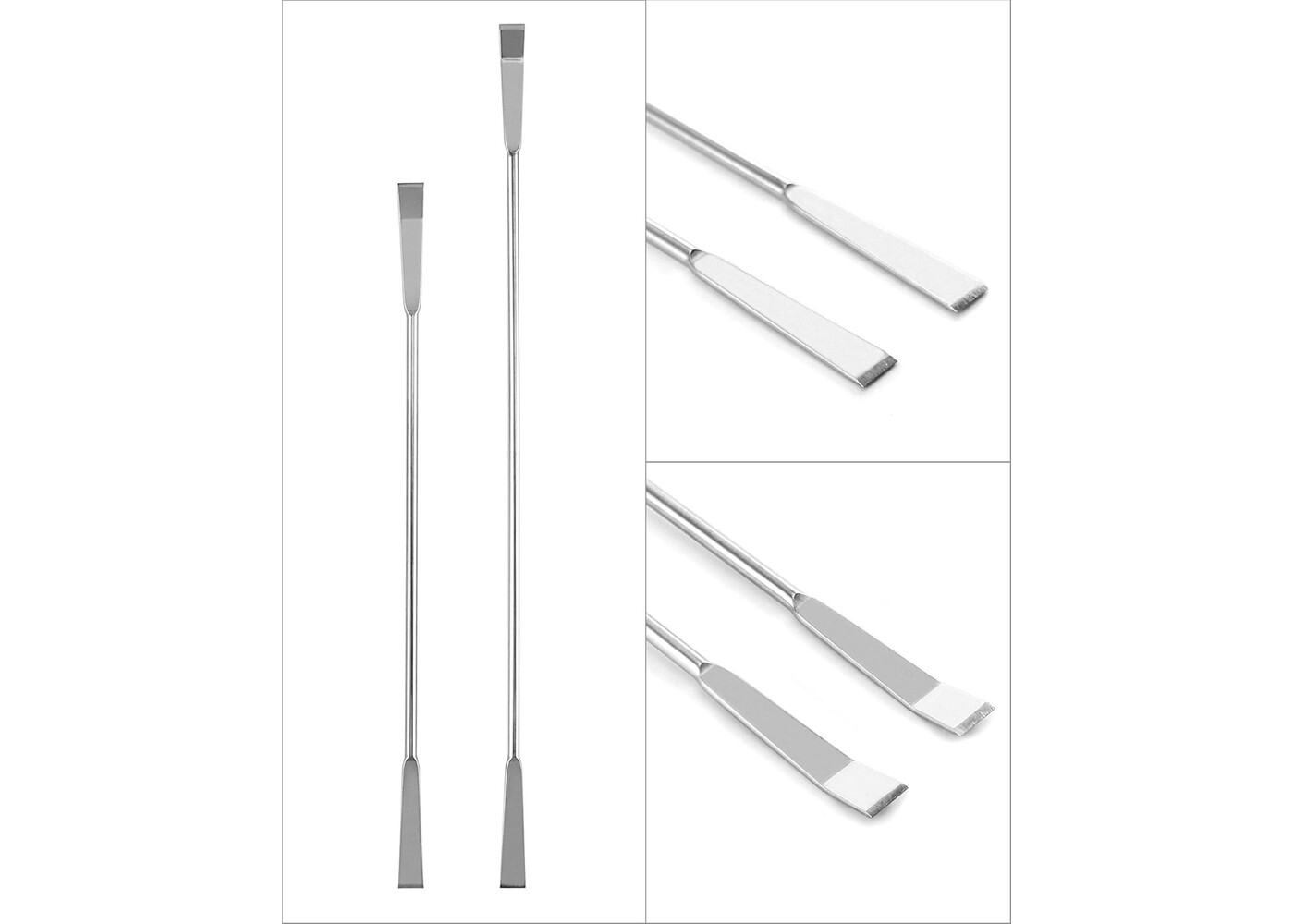 Rexar Laboratory Spatulas – Stainless Steel Sample Spatulas