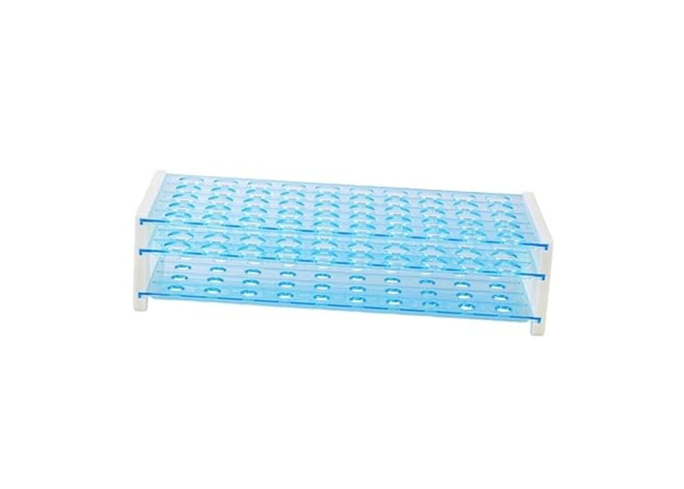 Rexar Detachable Test Tube Rack for Laboratory and Centrifuge Tubes – Tube Holder for 50 Tubes