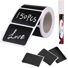 Rexar Waterproof Chalkboard Labels – 150 Pieces