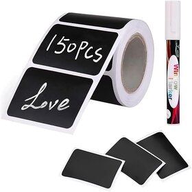 Rexar Waterproof Chalkboard Labels – 150 Pieces