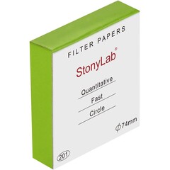 Rexar Quantitative Filter Paper 74 mm – Pack of 100