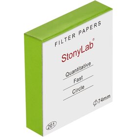 Rexar Quantitative Filter Paper 74 mm – Pack of 100