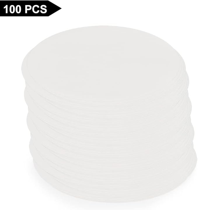 Rexar Quantitative Cellulose Filter Paper 74 mm, 25 Micron Retention – Pack of 100