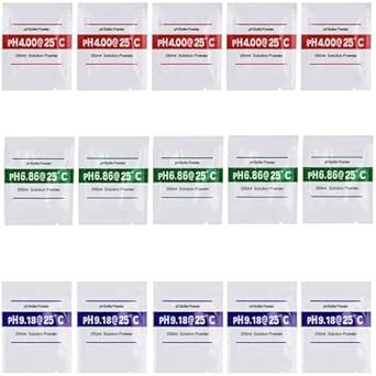 Rexar pH Calibration Powder Set pH 4.00, 6.86 and 9.18 – 15 Sachets