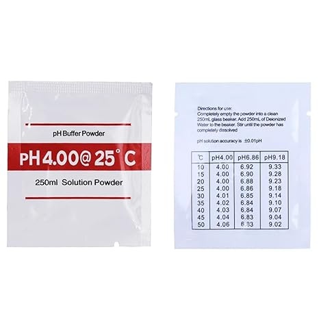 Rexar pH Calibration Powder Set pH 4.00, 6.86 and 9.18 – 15 Sachets