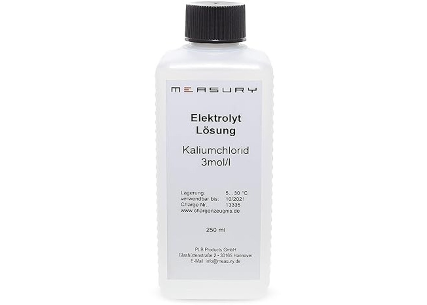 Rexar Potassium Chloride (KCl) Storage Solution 3M for pH and ORP Electrodes – 250 ml