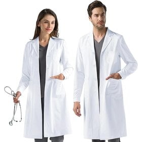 Rexar Laboratory Coat White – Unisex