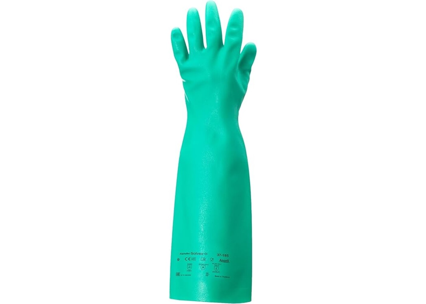 Rexar Ansell AlphaTec 37-185 Nitrile Chemical Protection Gloves – Long Cuff 45 cm