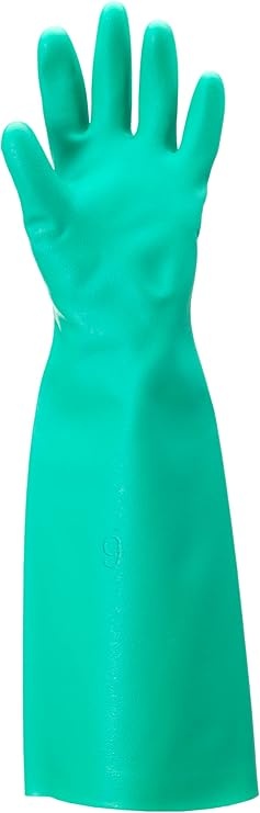 Rexar Ansell AlphaTec 37-185 Nitrile Chemical Protection Gloves – Long Cuff 45 cm