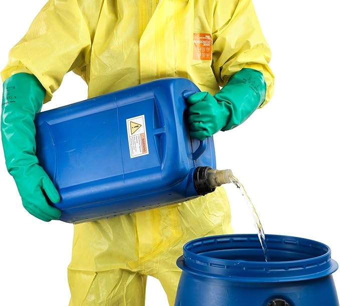 Rexar Ansell AlphaTec 37-185 Nitrile Chemical Protection Gloves – Long Cuff 45 cm