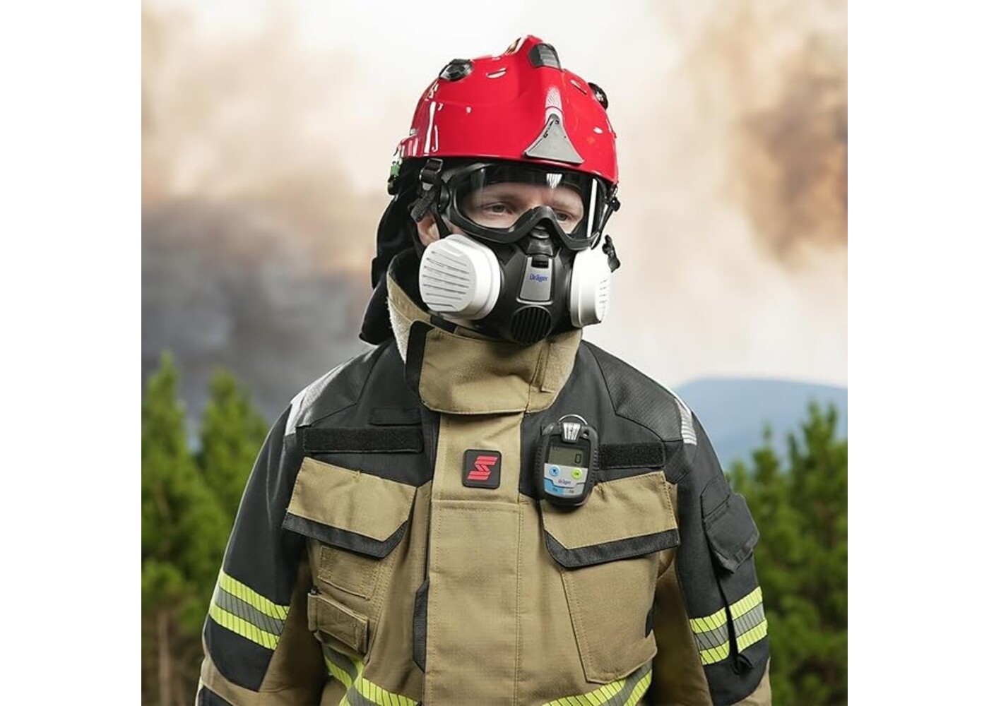 Rexar Dräger X-pect 4200 Full Vision Safety Goggles with Polycarbonate Lens and UV Protection