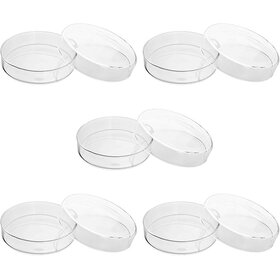 Rexar Glass Petri Dishes 90 mm – 5 Pack